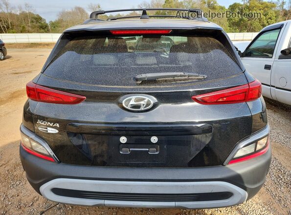 KM8K62AB3PU008417 2023 HYUNDAI KONA Черный Вид сзади
