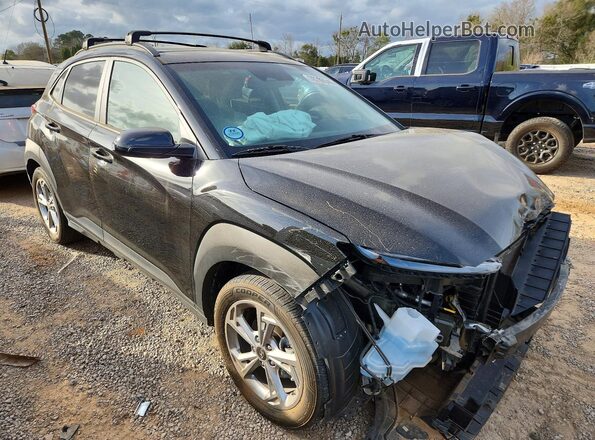 KM8K62AB3PU008417 2023 HYUNDAI KONA Черный Передняя правая четверть