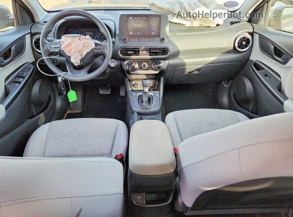 KM8K62AB3PU008417 2023 HYUNDAI KONA Черный Вид панели приборов