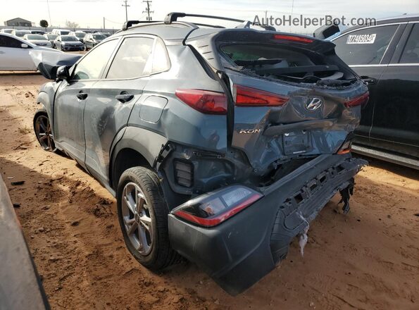 KM8K62AB4NU867853 2022 HYUNDAI KONA Синий Задняя левая четверть