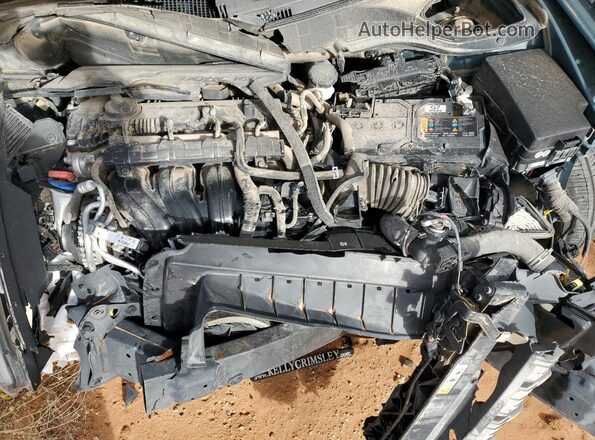 KM8K62AB4NU867853 2022 HYUNDAI KONA Синий Вид задней части салона