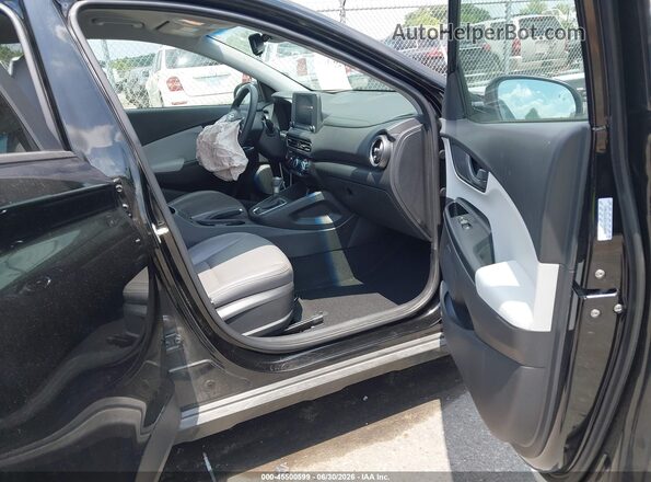 KM8K62AB5PU960898 2023 HYUNDAI KONA Черный Вид салона спереди