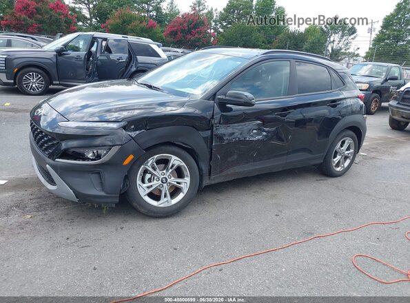 KM8K62AB5PU960898 2023 HYUNDAI KONA Черный Передняя левая четверть