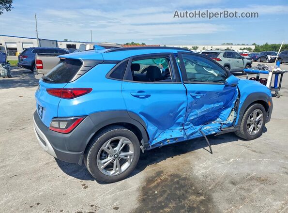 KM8K62AB7NU803693 2022 HYUNDAI KONA Синий Задняя правая четверть