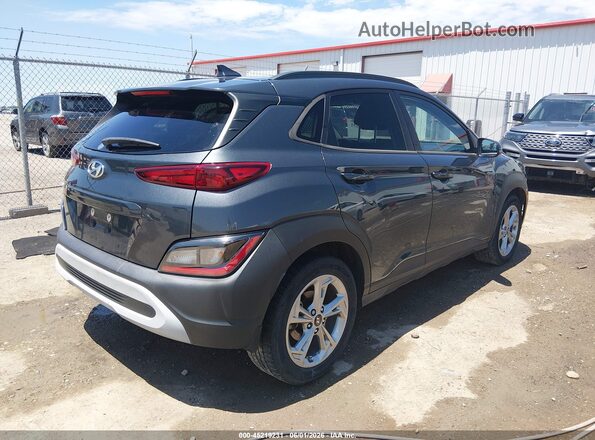 KM8K62AB7NU814063 2022 HYUNDAI KONA Gray უკანა მარჯვენა