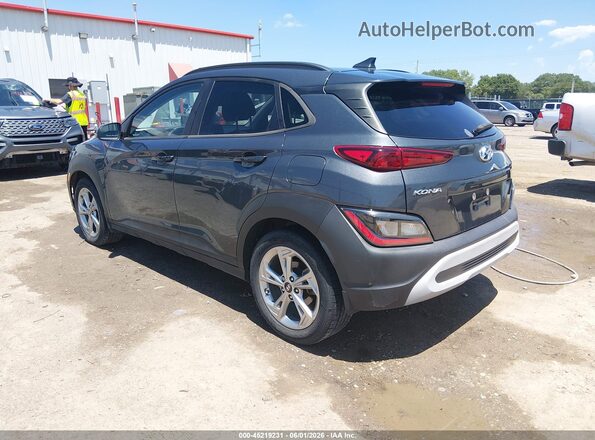 KM8K62AB7NU814063 2022 HYUNDAI KONA Gray უკანა მარცხენა