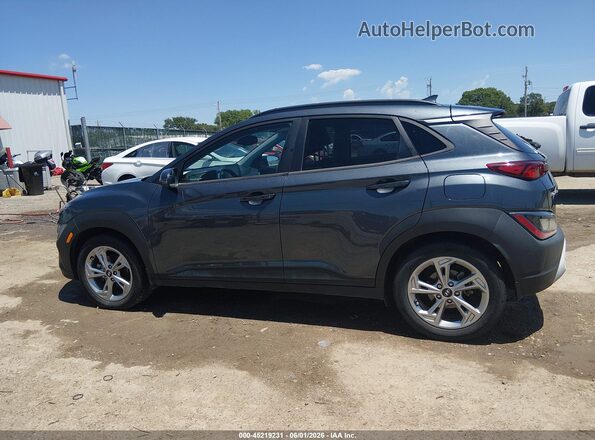 KM8K62AB7NU814063 2022 HYUNDAI KONA Gray სალონის 360-გრადუსიანი ხედი
