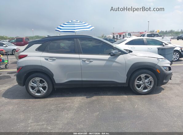 KM8K62AB9PU006137 2023 HYUNDAI KONA Gray უკანა სალონის ხედი