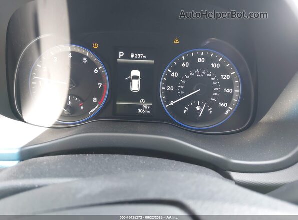 KM8K62AB9PU954263 2023 HYUNDAI KONA Gray Widok tylnych siedzeń