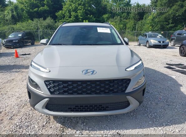 KM8K62AB9PU980197 2023 HYUNDAI KONA Gray Widok zestawu wskaźników