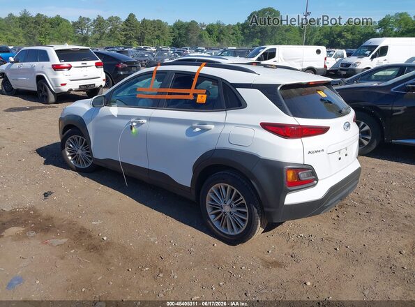 KM8K6CAA0JU082494 2018 HYUNDAI KONA White უკანა მარცხენა