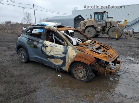 KM8K6CAA0LU433200 2020 HYUNDAI KONA Gray Առջևի աջ
