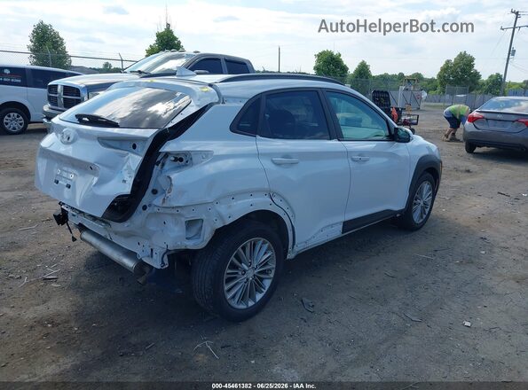 KM8K6CAA0LU521180 2020 HYUNDAI KONA White უკანა მარჯვენა