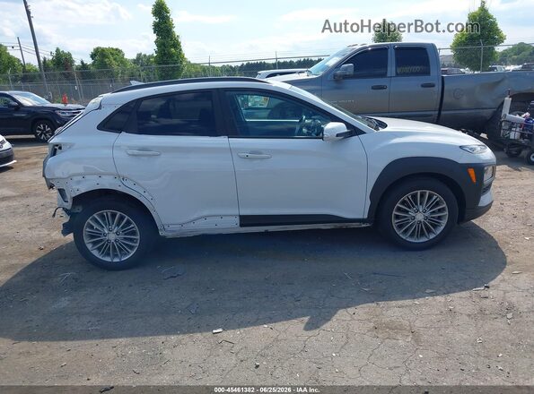 KM8K6CAA0LU521180 2020 HYUNDAI KONA White სალონის 360-გრადუსიანი ხედი