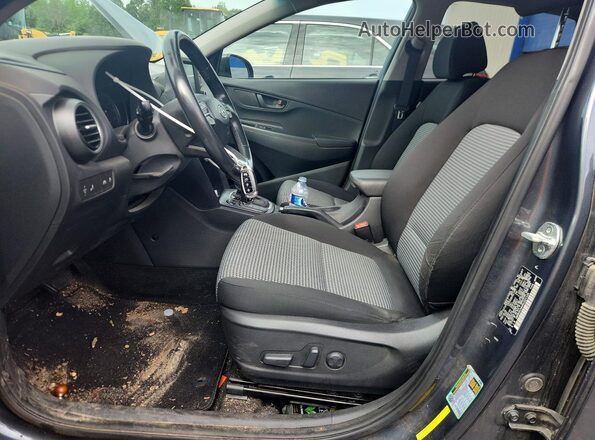 KM8K6CAA4KU321126 2019 HYUNDAI KONA Gray 