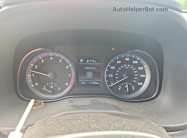 KM8K6CAA4KU321126 2019 HYUNDAI KONA Gray 