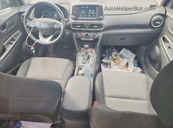 KM8K6CAA4KU321126 2019 HYUNDAI KONA Gray 