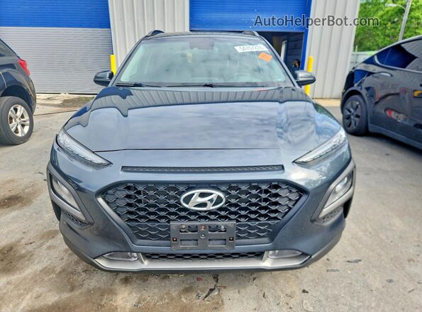 KM8K6CAA4KU321126 2019 HYUNDAI KONA Gray 