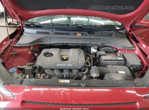 KM8K6CAA6MU677578 2021 HYUNDAI KONA Red Vista trasera