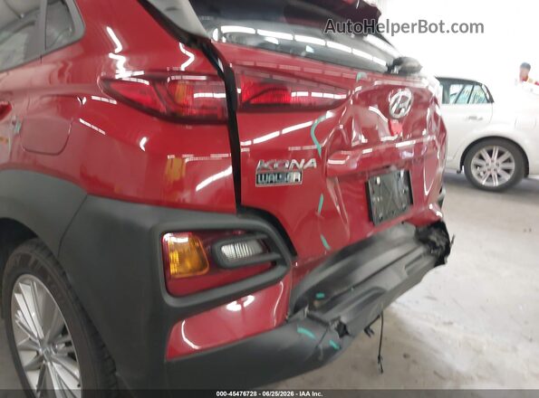 KM8K6CAA6MU677578 2021 HYUNDAI KONA Red Vista frontal