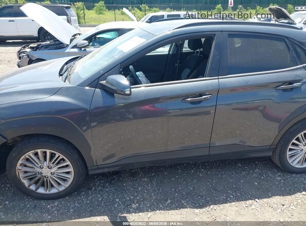 KM8K6CAA6MU683395 2021 HYUNDAI KONA Gray Vista interior de 360 grados