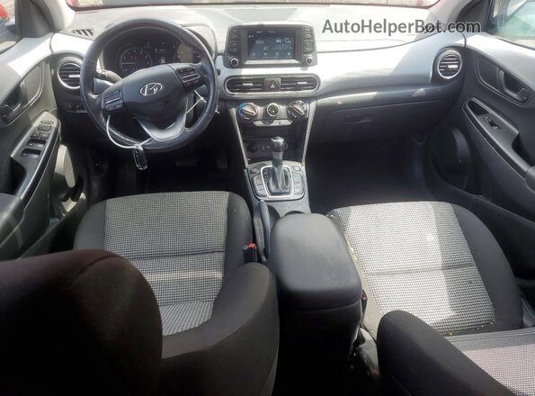 KM8K6CAA7LU526232 2020 HYUNDAI KONA Red Widok deski rozdzielczej