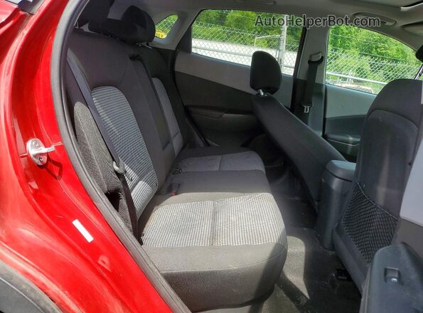 KM8K6CAA7LU526232 2020 HYUNDAI KONA Red Widok tylnych siedzeń