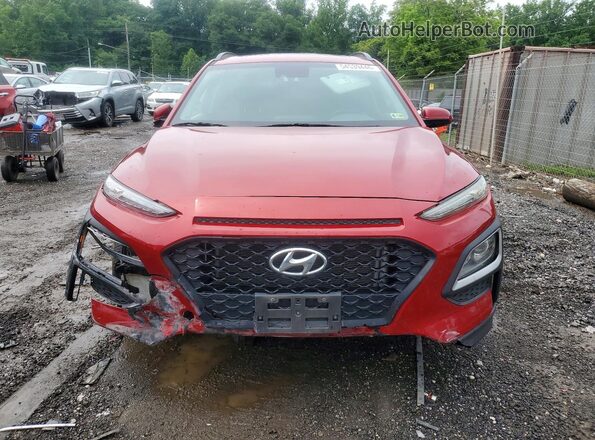 KM8K6CAA7LU526232 2020 HYUNDAI KONA Red Widok z przodu