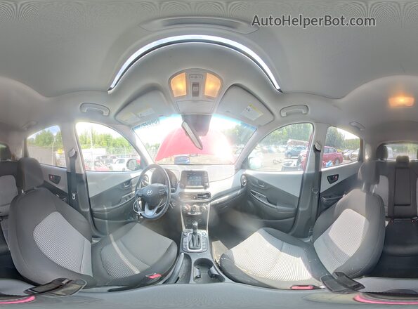 KM8K6CAA7LU526232 2020 HYUNDAI KONA Red Widok naklejki z numerem VIN