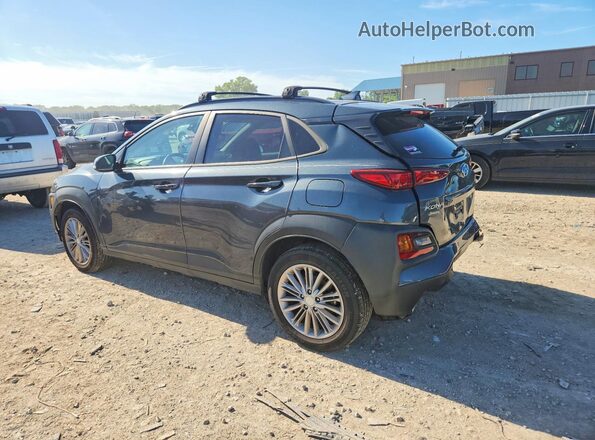 KM8K6CAA9MU614698 2021 HYUNDAI KONA Gray Trasero izquierdo