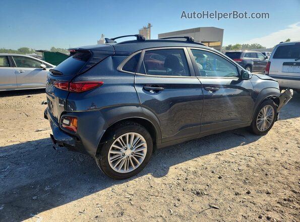 KM8K6CAA9MU614698 2021 HYUNDAI KONA Gray Trasero derecho