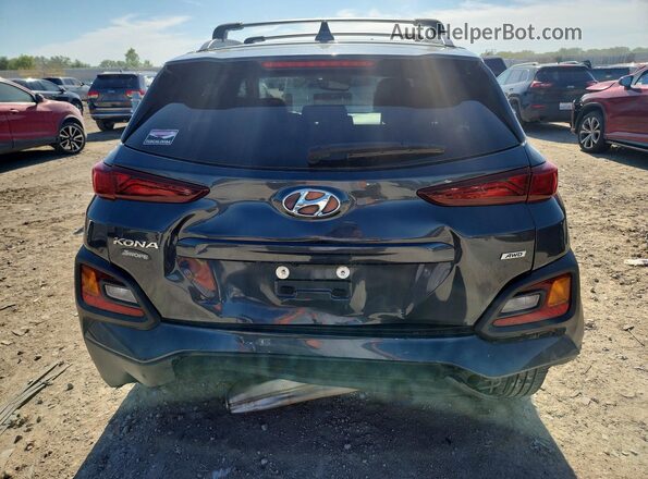 KM8K6CAA9MU614698 2021 HYUNDAI KONA Gray Vista trasera
