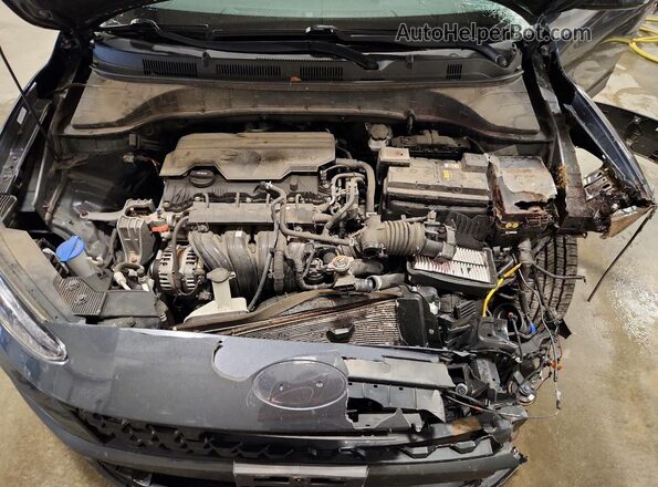 KM8K6CAB0NU771949 2022 HYUNDAI KONA Gray ძრავის განყოფილების ხედი