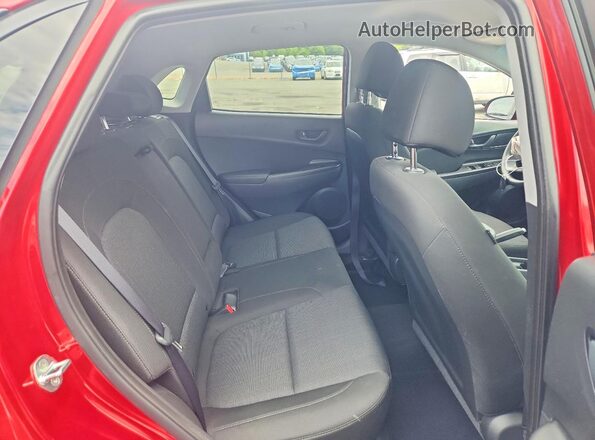 KM8K6CAB0NU890374 2022 HYUNDAI KONA Red Սալոնի հետևի տեսք