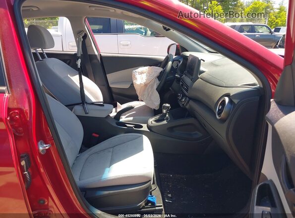 KM8K6CAB1NU762872 2022 HYUNDAI KONA Red Vista interior delantera