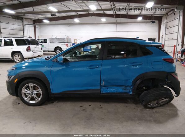 KM8K6CAB1PU976375 2023 HYUNDAI KONA Blue Vista interior de 360 grados