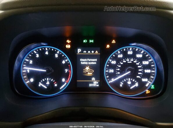 KM8K6CAB1PU976375 2023 HYUNDAI KONA Blue Vista de los asientos traseros
