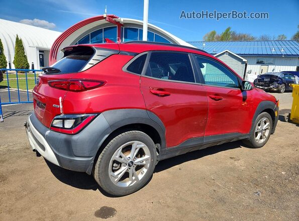 KM8K6CAB2NU825073 2022 HYUNDAI KONA Red Հետևի աջ