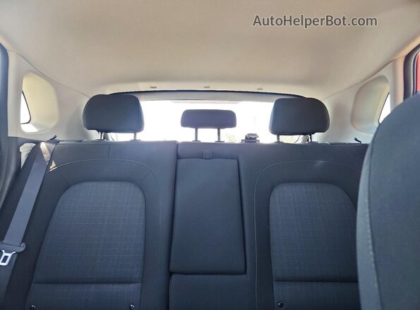 KM8K6CAB2NU825073 2022 HYUNDAI KONA Red Հետևի նստատեղերի տեսք