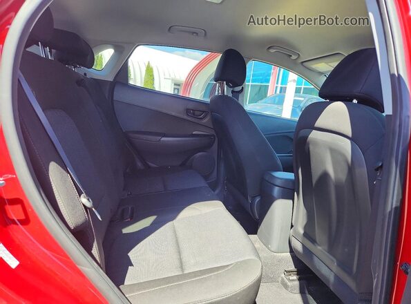 KM8K6CAB2NU825073 2022 HYUNDAI KONA Red Սալոնի հետևի տեսք