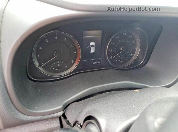 KM8K6CAB2PU059378 2023 HYUNDAI KONA Черный Вид щитка приборов