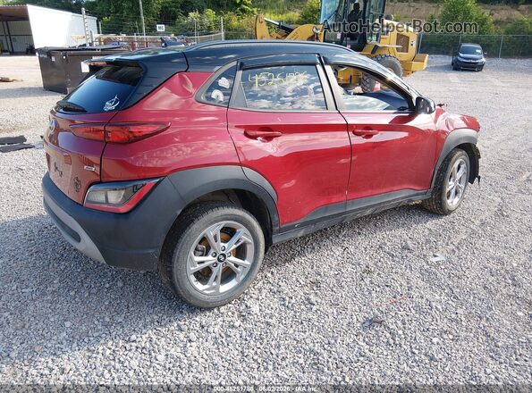 KM8K6CAB2PU950576 2023 HYUNDAI KONA Красный Задняя правая четверть