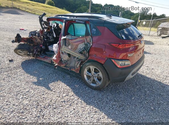 KM8K6CAB2PU950576 2023 HYUNDAI KONA Красный Задняя левая четверть