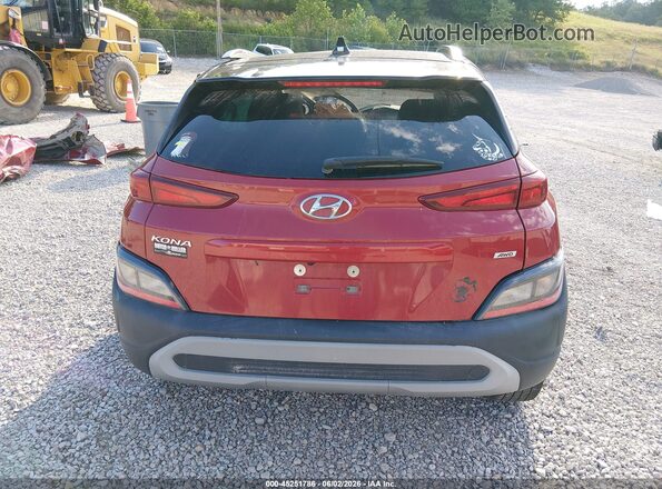 KM8K6CAB2PU950576 2023 HYUNDAI KONA Красный 