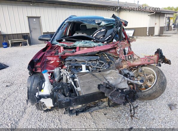 KM8K6CAB2PU950576 2023 HYUNDAI KONA Красный Вид щитка приборов