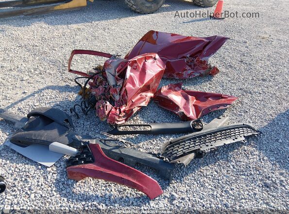 KM8K6CAB2PU950576 2023 HYUNDAI KONA Красный Вид панели приборов