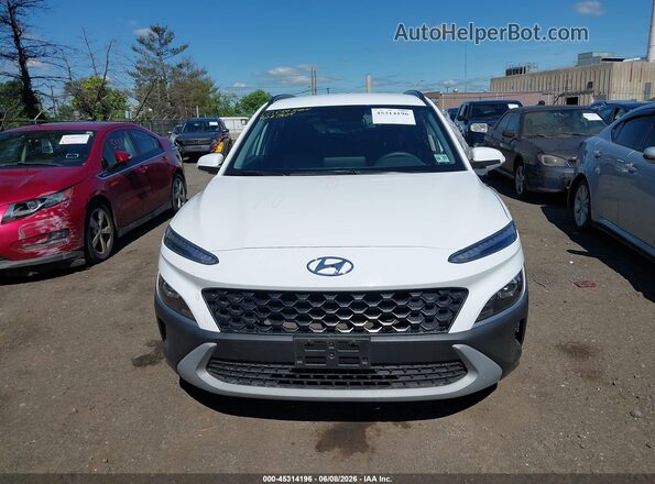 KM8K6CAB2PU955437 2023 HYUNDAI KONA White Vista del cuadro de instrumentos