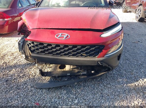 KM8K6CAB3NU761920 2022 HYUNDAI KONA Red Вид спереду