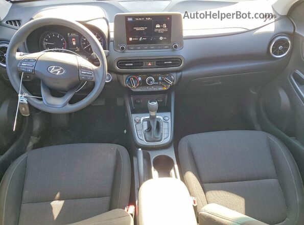 KM8K6CAB3PU011761 2023 HYUNDAI KONA Red Vista del salpicadero