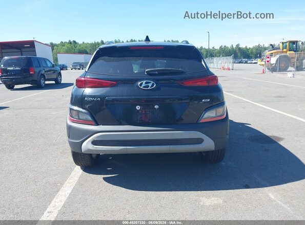 KM8K6CAB3PU960680 2023 HYUNDAI KONA Black 